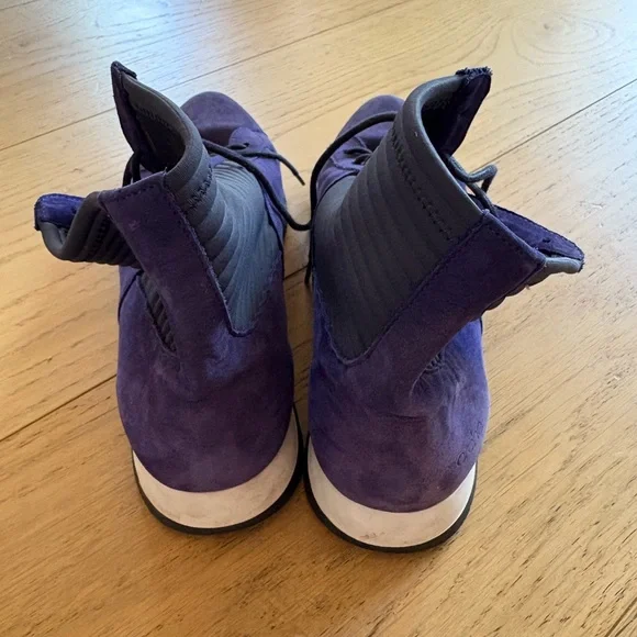 Purple Arche Lace-Up Platform Sneakers / 41 - Picture 2 of 4